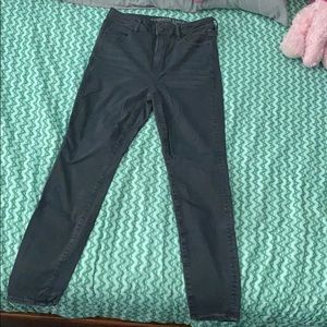 Black High-Rise Jeans